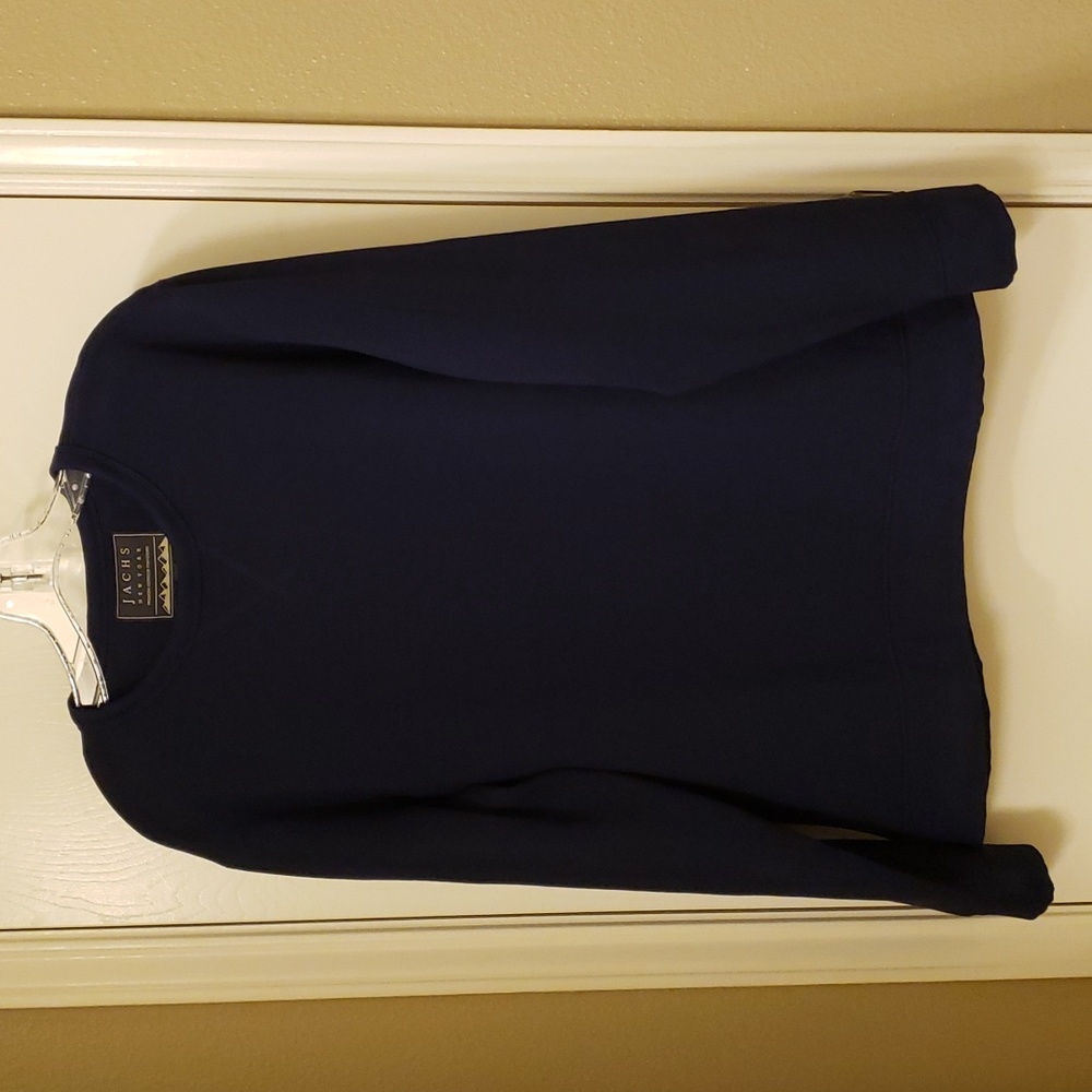LNWOT Jachs New York Men's Navy Blue Crewneck Sweater Large